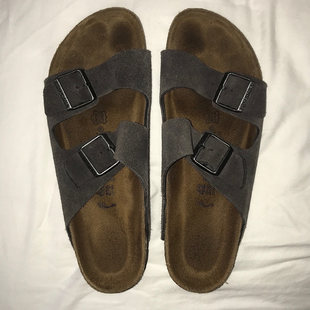 Velvet Gray Birkenstock 42 N